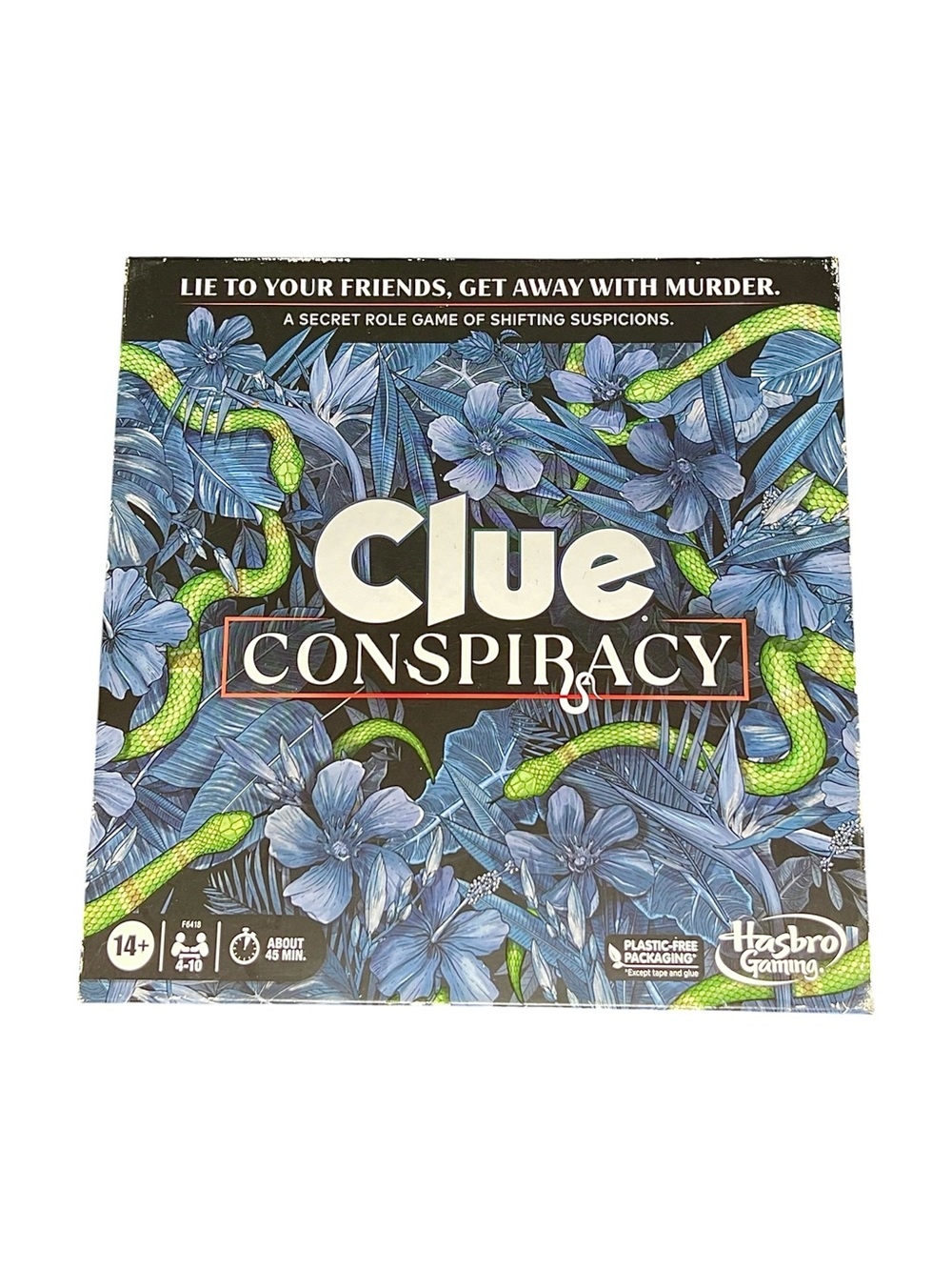 Hasbro Clue Conspiracy Board Game – Blue & Green Box Art - Picture 2 of 5
